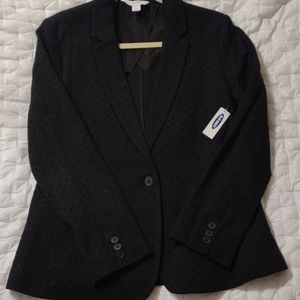 NWT Old Navy Polka Dot Blazer/Jacket